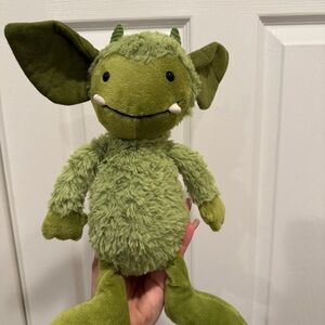 Jellycat Grizzo the Gremlin Retired BNWT Displayed Only